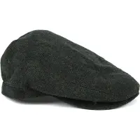 Barbour Barlow Casquette Plate Chevrons Fonce Vert foncé Vert taille M