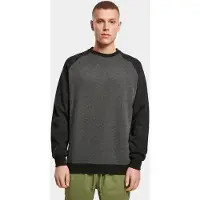Build Your Brand Raglan Sweater Gris XL Homme