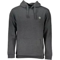 Sergio Tacchini Hommes, Pull-over, Grauer Baumwollpullover für Männer, Gris, (XL)