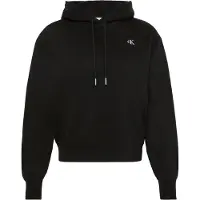 Calvin Klein Jeans Sweat-shirt noir / blanc