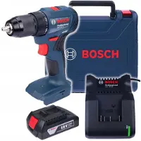 Bosch PERCEUSE SANS BALAI PROFESSIONAL GSR 185 Li 18 V, 50,00 Nm, NOMBRE DE BATTERIES : 1, 2,00 Ah, COFFRET