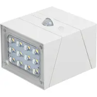 Luxula : Lampe solaire à LED, 300 lumens, réglable en lumière chaude, neutre et froide (CCT), couleur blanche, indice de protection IP65