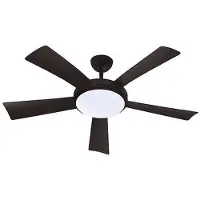 FARELEK Ventilateur de plafond Wallis Noir 38 W