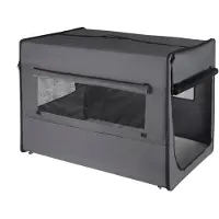 OEM Siège pour chien - grand siège de voiture - sûr et robuste - avec coussin - idéal pour le transport - gris - 103 x 71 x 79 cm
