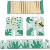 Janod Jouet en bois Tropik Jeu d'équilibre tropical
