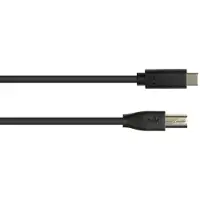 GOOD CONNECTIONS 2510-CB050 - Câble de 5 mètres - USB-C vers USB-B - USB 2.0 - 0,48 Gbit/s - Noir