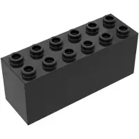 LEGO : Brique de poids 2x6x2 (50g)