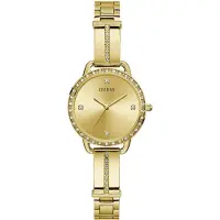 GUESS Montre à affichage analogique 'Bellini' or