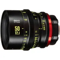 Meike 50mm T2.1Plein format FF-L-Mount (Monture L, Plein format), Objectif, Noir
