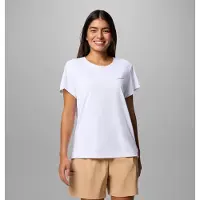 Columbia Bluevista Hill Short Sleeve T-shirt Blanc XS Femme