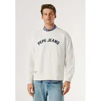 Pepe Jeans Sweat-shirt 'GIO' noir / blanc cassé