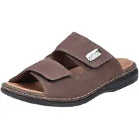 Rieker Mule brun foncé / argent