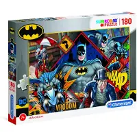 Clementoni - Puzzle Batman DC Comics 180 elementów - Oficjalny produkt premium
