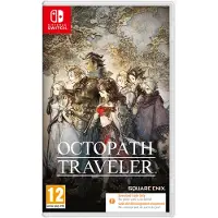 Games Switch Octopath Traveler (code In Box) Doré PAL