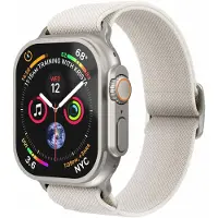 Vonmählen Bracelet Classic Nylon Loop pour Apple Watch | 38/40/41/42 mm - Cream