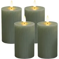 Relaxdays 4 bougies (4x)