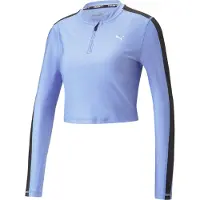 Puma Fit Eversculpt 1/4-Zip Sweatshirt Damen 28 - electro purple/black S