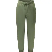 U.s. polo assn. Pantalon de sport vert pour homme : extensible, avec cordon de serrage et broderie