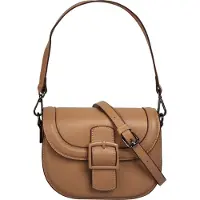 Bugatti sac à épaule sac à épaule bandoulière Zita Shoulder Bag Cognac marron clair