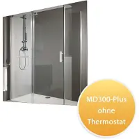 Mi-Heat MD300-Plus Chauffage infrarouge à miroir 60x60cm 300Watt sans thermostat