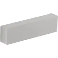 Zafferano Slat Applique Led 4W Ip65 Rectangulaire En Aluminium Moulé Sous Pression Blanc Mat Pour Éclairage Intérieur Et Extérieur Dimensions 18X4,5X3 Cm