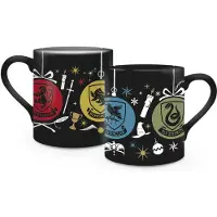 Harry Potter Mug de - The 4 Houses - pour Unisexe - noir/marron foncé - Taille Standard
