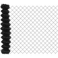 vidaXL Clôture en fil métallique avec poteaux, 10 x 1,4 m, acier revêtu de PVC