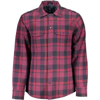 Gant Hommes, Chemise, Chemise à manches longues pour homme, violette, Violet, (L)
