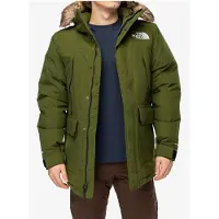 The North Face - Parka en duvet imperméable - M Mcmurdo Parka Woodland Green pour Homme - Taille M - Vert