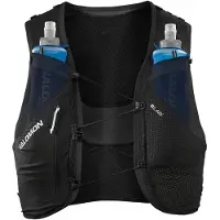 Salomon - Gilet d'hydratation - S/Lab Pulsar 3 Set Black/White - Taille S - Noir