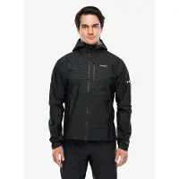 Salomon - Veste de trail imperméable et coupe-vent - S/Lab Bonatti Infinite Jkt M Deep Black pour Homme - Taille S - Noir