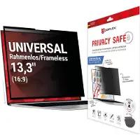 Displex Privacy Safe randlos, Laptop Blickschutzfilter (13.30", 16:9)