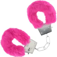 Ouch! - menottes en peluche rose