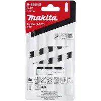 Makita A -85640 HCS Lame De Scie Sauteuse B12 - Pure - Bois / Plastique Extra Épais (5 Pcs)