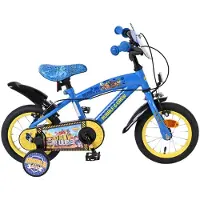 Volare Rubble & Crew - Vélo enfant - Garçon - 12 pouces - Bleu - Deux freins à main