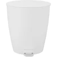 Blomus AVA Treteimer weiss 3l, Poubelle, Blanc