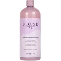 Inebrya BLONDesse Blonde Miracle Shampoo shampoing purifiant détoxifiant pour cheveux blonds 1000 ml