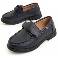 Montevita (Bleu, 37) Mocassins Décontractés Pour Garçons. Colegialb2 96991