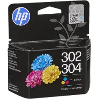 HP 302/304 (B7RT6AE) - 3-couleurs - Cartouche d'encre