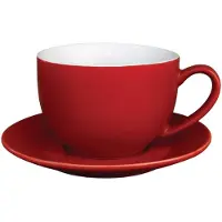 Olympia Cafe Cappuccino tasses cl - pcs., Tasse, Rouge