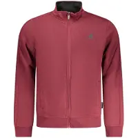 U.S. Grand Polo Hommes, Pull-over, Sweat-shirt à capuche zippé « Grand Red » pour homme de la marque Us, Rouge, (S)
