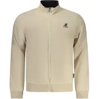 U.S. Grand Polo Hommes, Pull-over, Sweat-shirt à capuche et fermeture éclair beige pour homme de la marque Us Grand, Beige, (L)