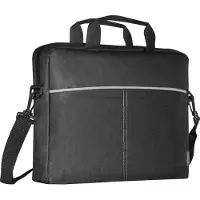 Defender Sacoche Lite pour ordinateur portable (15.6 pouces) (15.60", Universel), Sac pour notebook, Noir, Gris