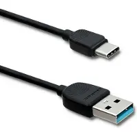Qoltec 50391, 1,2 m, USB A, USB C, USB 2.0, noir