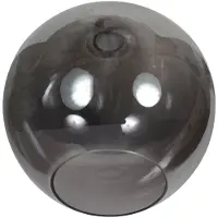 Mexlite Suspension - noir - HaloSwap - verre métal - Ø 30cm - E27 - 4294ZW -