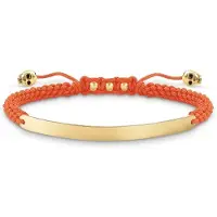 Thomas Sabo Lba00508488l1 Bracelet Orange Femme