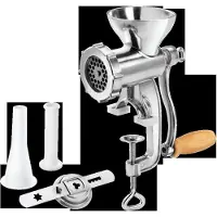 Metaltex 78499 Manual Meat Grinder Argenté One Size / EU Plug 220V