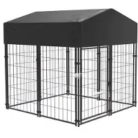 OEM Grande cage métallique robuste et étanche pour animaux, taille S