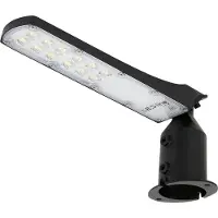 LED line LITE FLAMINGO lampadaire 30W | IP65 | Lumière blanc neutre 4000K | Montage facile | 3000lm, noir