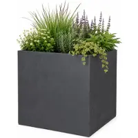 Eda Pot Carr? Basalt Anthracite 39.5 X 39.5 X 43.5 Cm